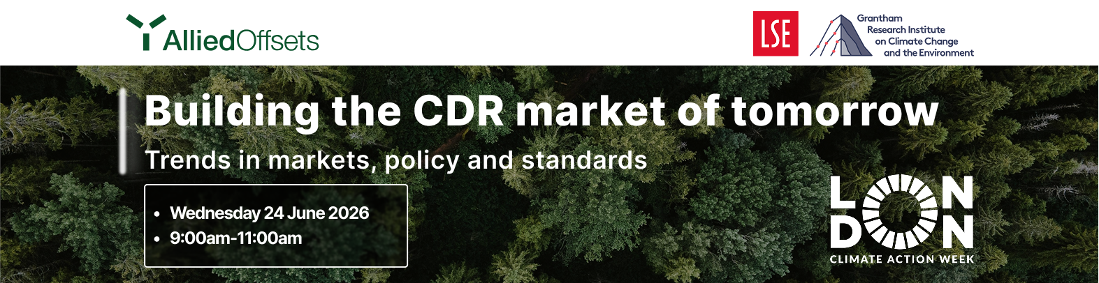 Building the CDR market of tomorrow
