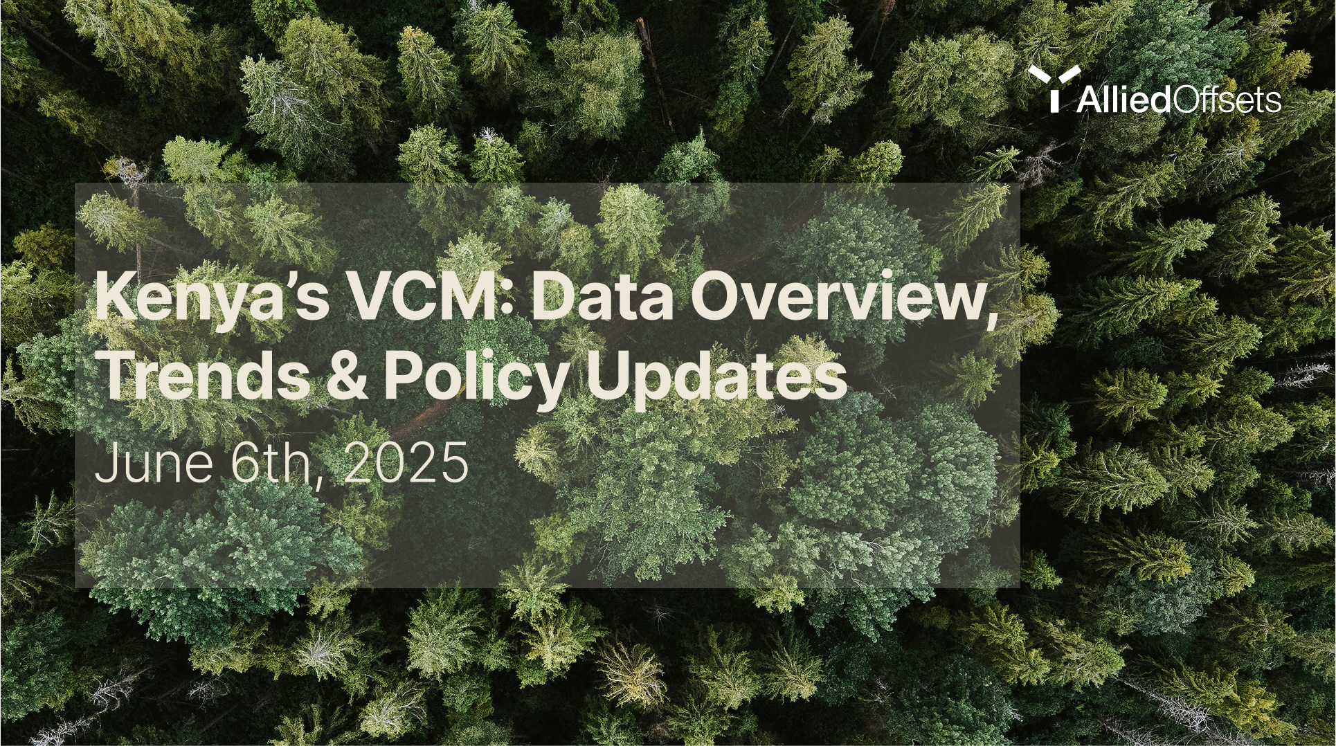 Kenya’s VCM: Data Overview, Trends & Policy Updates